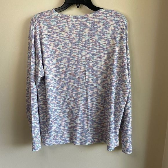 CODEXMODE Space Dye Sweater BURGUNDYBLUE MULTI A40 - Picture 4 of 6